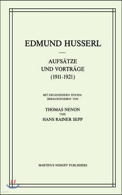 Aufsatze Und Vortrage (1911-1921)