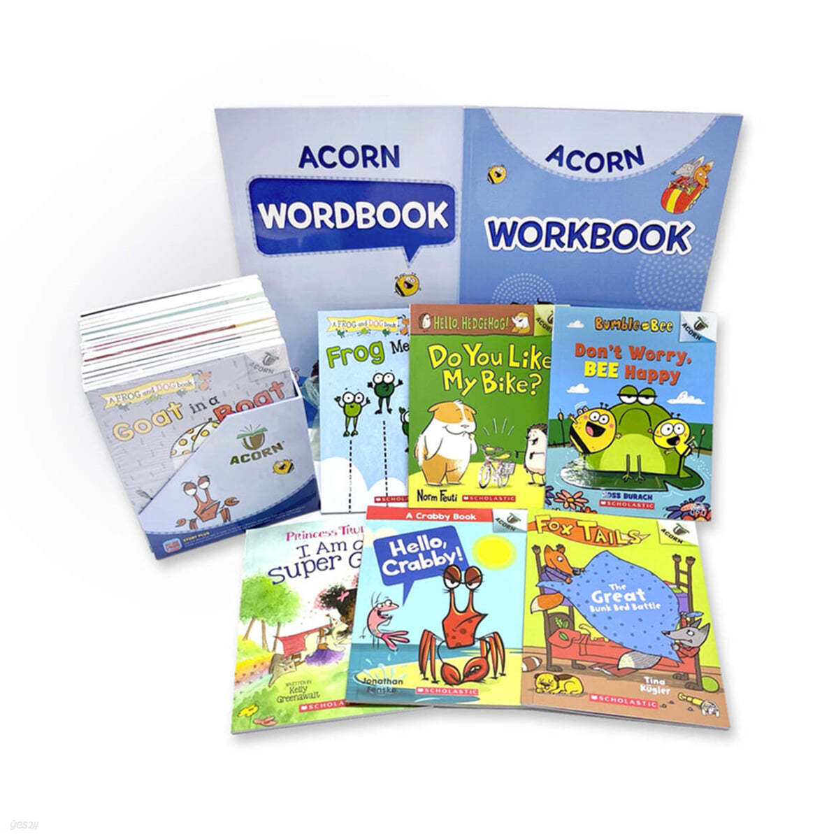 Acorn: Level A 20종 FULL SET (2024) (CD & StoryPlus QR + Wordbook + Workbook)