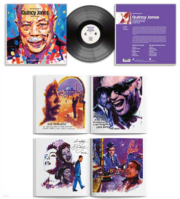   Ʈ  (Quincy Jones illustration by PABLO) [LP]