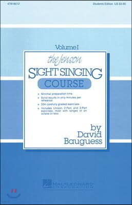 The Jenson Sight Singing Course (Vol. I)