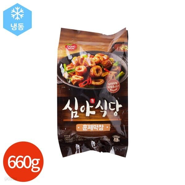 동원 심야식당 훈제막창 660g