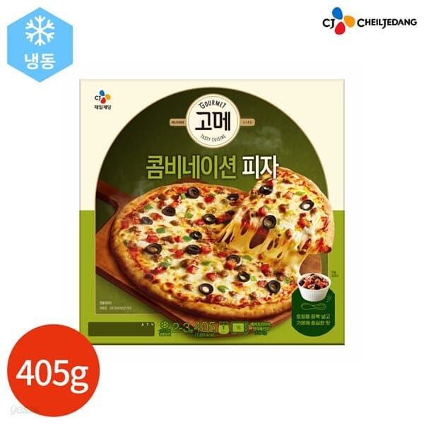 CJ 고메 콤비네이션 피자 405g