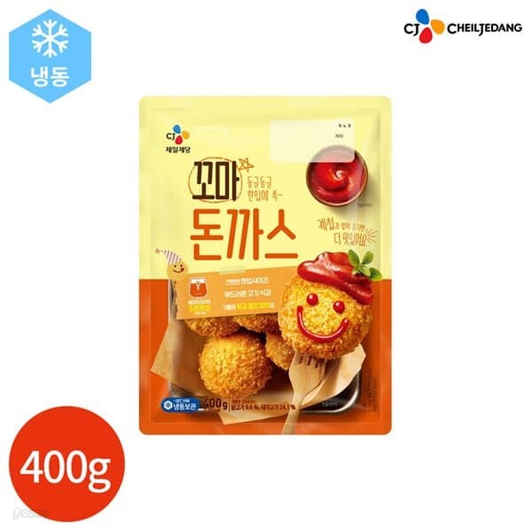 CJ 제일제당 꼬마 돈까스 400g x 2봉