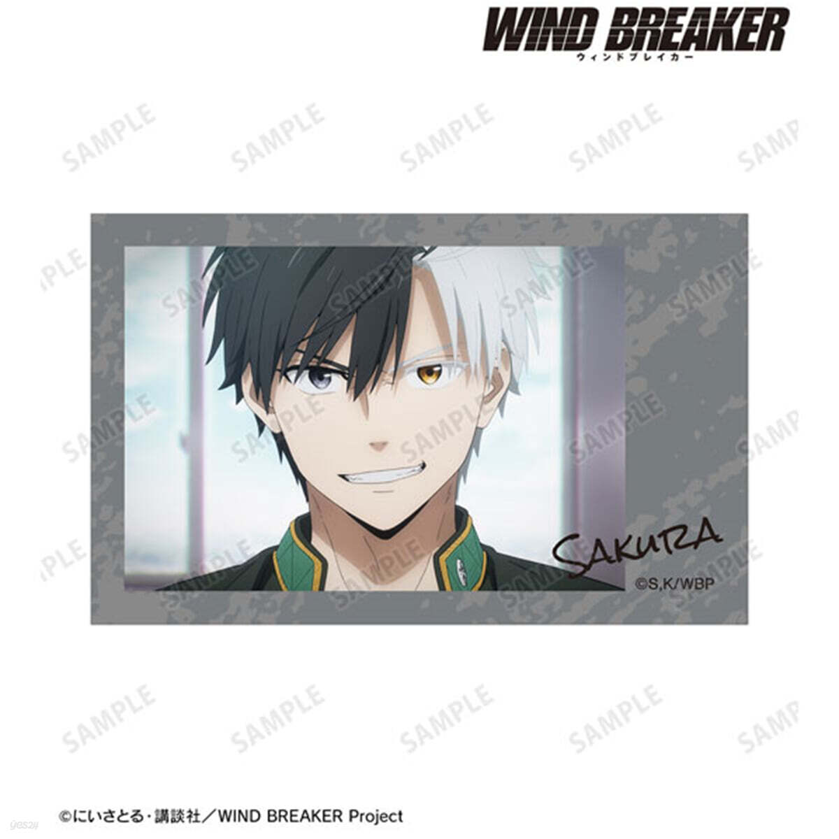 WIND BREAKER 櫻遙 場面寫インスタントカメラ風イラストカ-ド