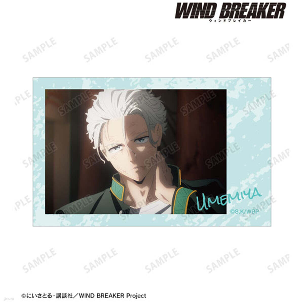 WIND BREAKER 梅宮一 場面寫インスタントカメラ風イラストカ-ド
