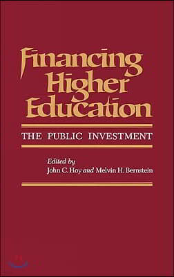 Financing Higher Education: The Public Investment