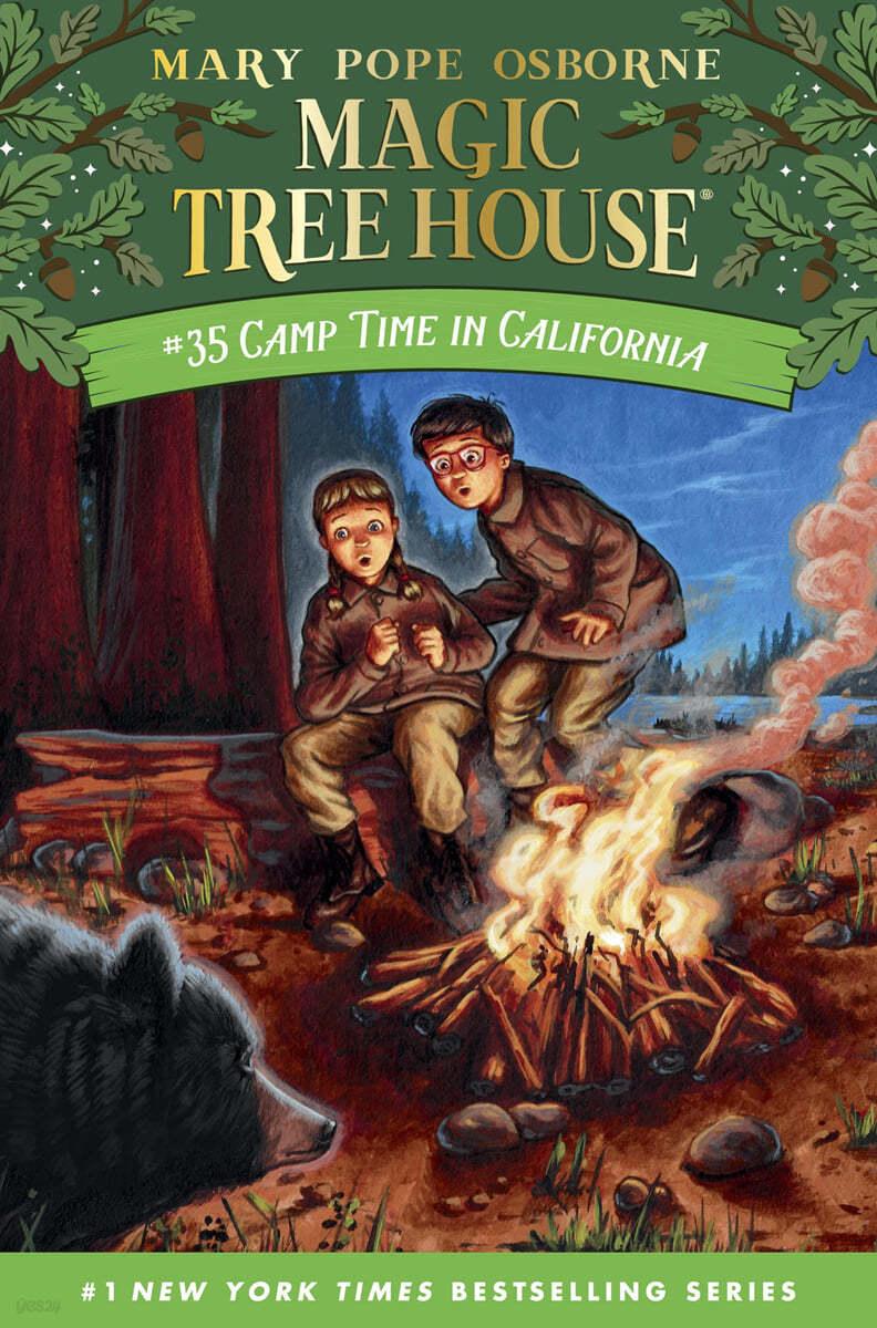 (Magic Tree House #35) Camp Time in California