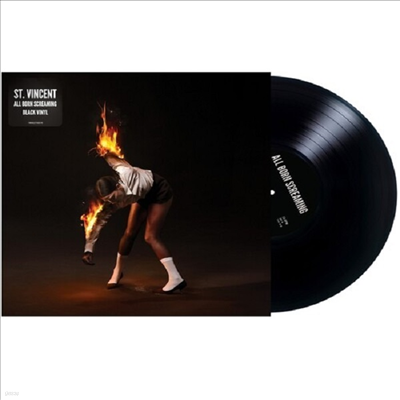 St. Vincent — All Born Screaming 앨범 커버