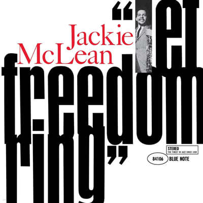 Jackie Mclean (재키 맥린) — Let Freedom Ring 앨범 커버