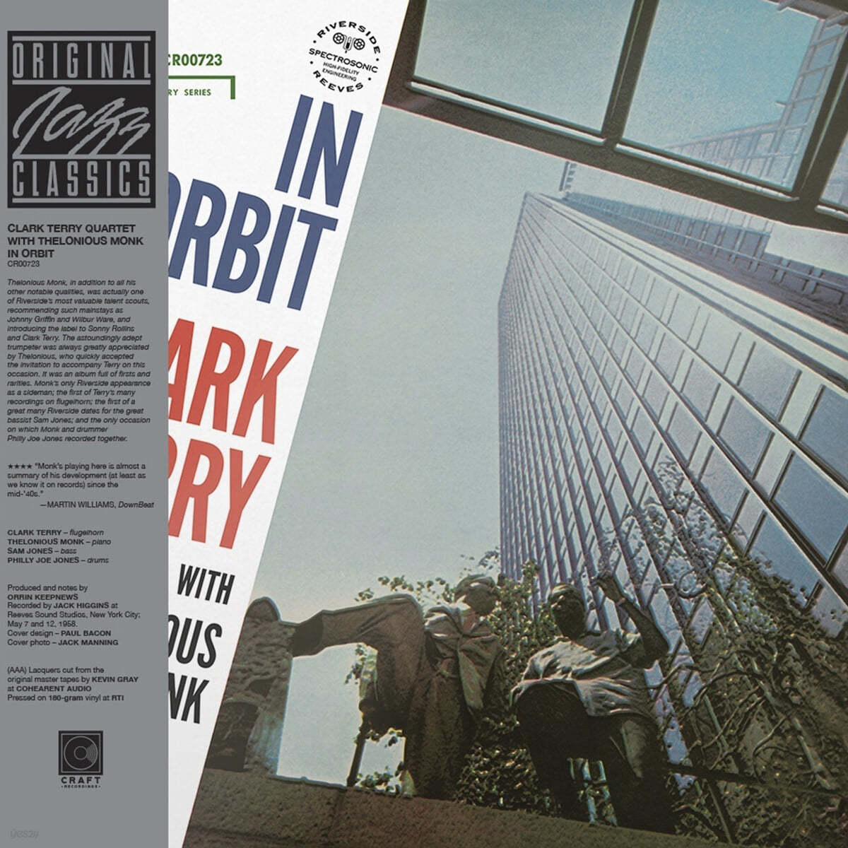 Clark Terry Quartet With Thelonious Monk - In Orbit [LP]