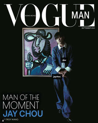 [A] VOGUE MAN HONG KONG   ȫ 2024 9ȣ JAY CHOU ְɷ Ŀ / 輱ȣ ͺ 