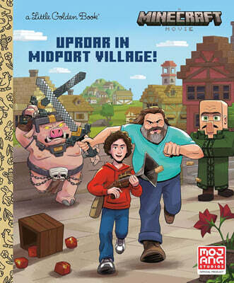 Uproar in Midport Village (a Minecraft Movie)