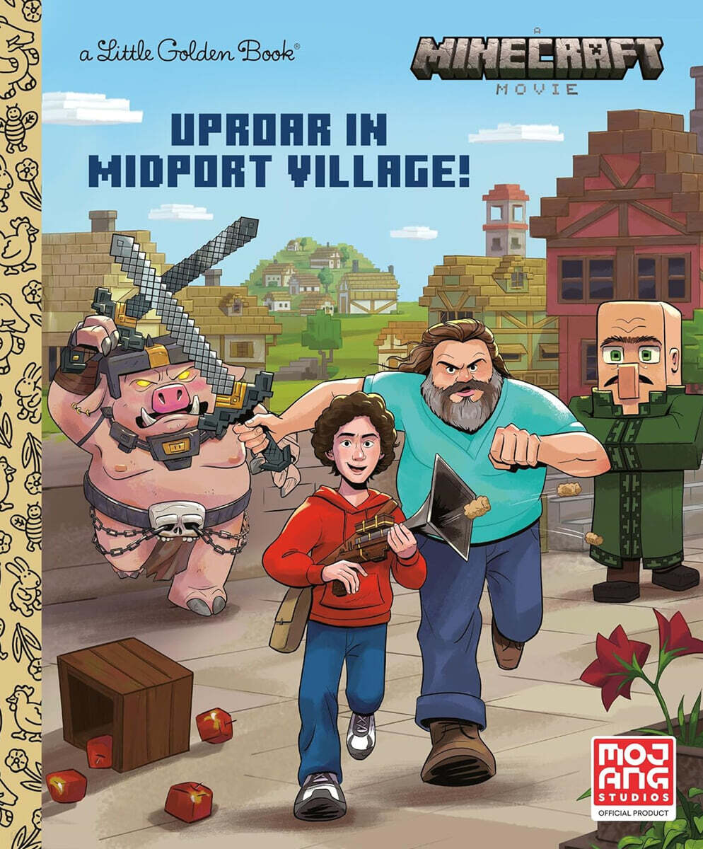 Uproar in Midport Village (a Minecraft Movie)