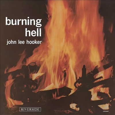 John Lee Hooker — Burning Hell (Bluesville Acoustic Sounds Series) 앨범 커버