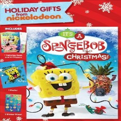 Spongebob Squarepants: It's a Spongebob Christmas ( : ũ)(ڵ1)(ѱ۹ڸ)(DVD)