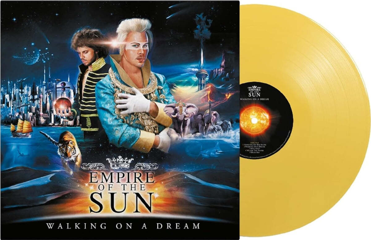 Empire Of The Sun (엠파이어 오브 더 썬) -  Walking On A Dream [머스터드 옐로우 컬러 LP]