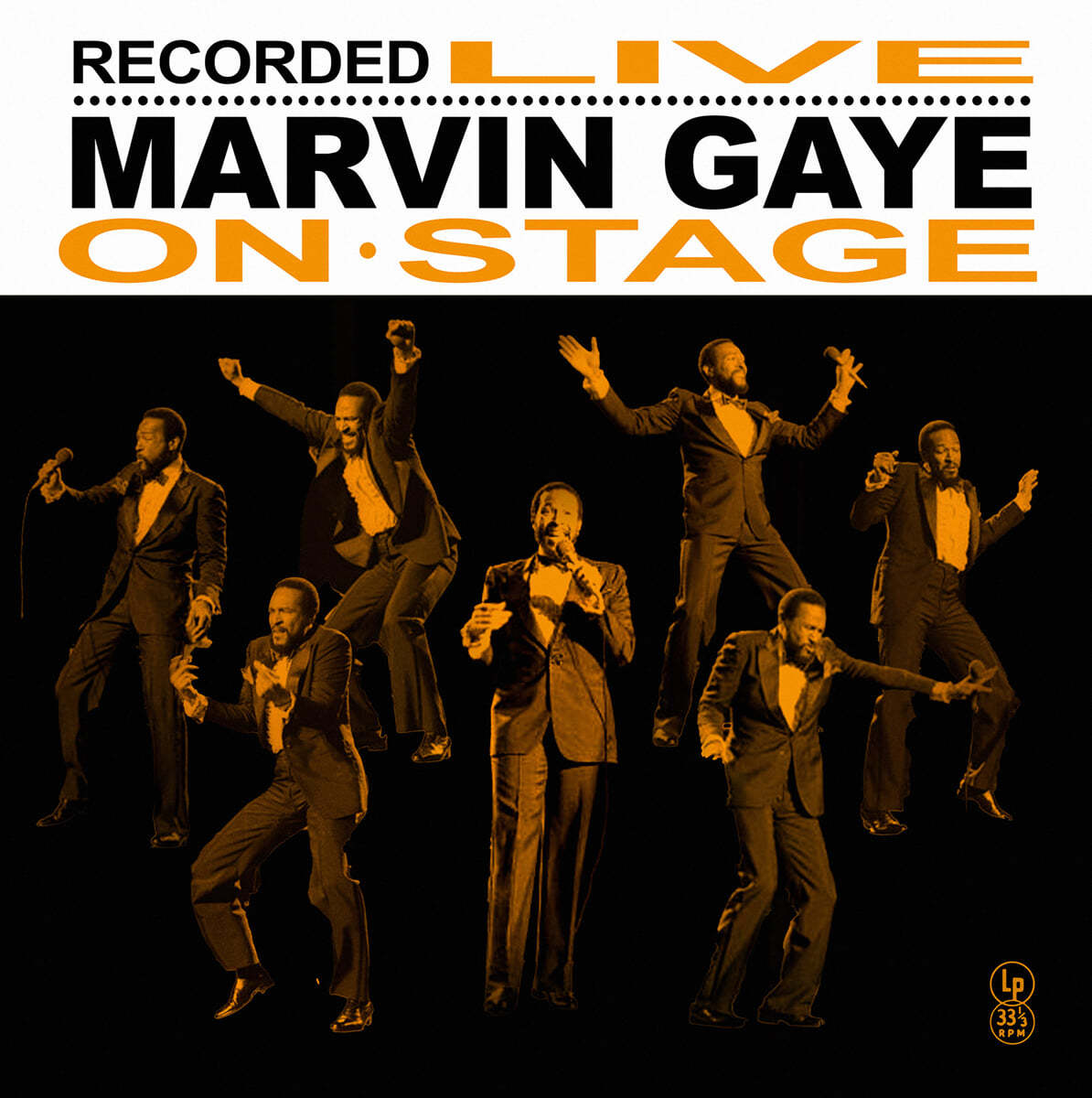 Marvin Gaye (마빈 게이) - Recorded Live On Stage  [옐로우 컬러 LP]
