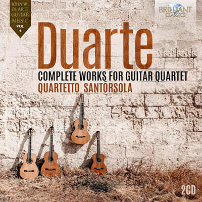 Quartetto Santórsola Ʈ: Ÿ ָ  ǰ  (Duarte: Works For Guitar Quartet)