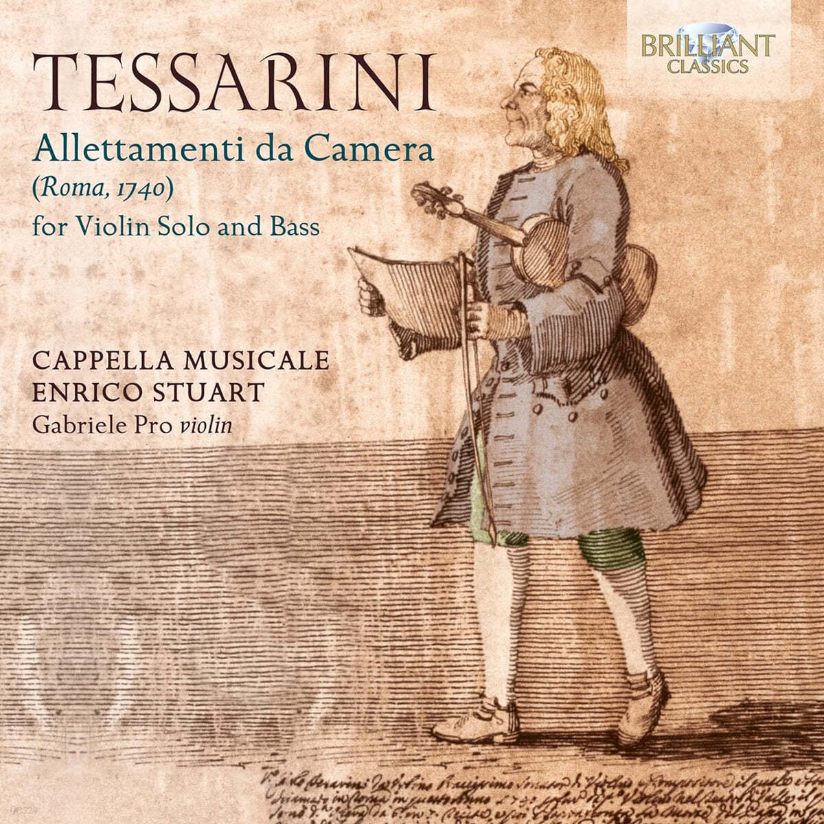 Cappella Musicale Enrico Stuart 테사리니: ‘알레타멘티 다 카메라’ (Tessarini: Allettamenti Da Camera) 