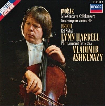 Dvorak : Cello Concerto / Kol Nidrei - 해럴 (Lynn Harrell),아쉬케나지 (Vladimir Ashkenazy)(일본발매)