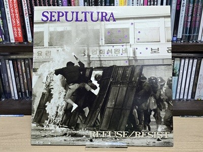 (희귀 / 수입/ 퍼플 컬러바이닐) Sepultura - Refuse/Resist