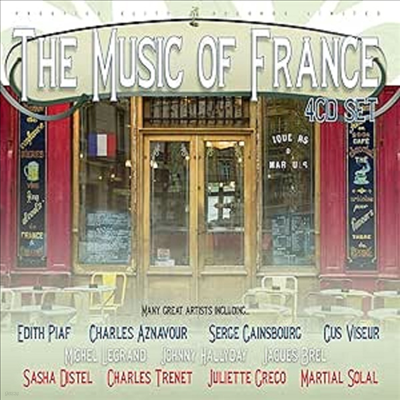 Various Artists - The Music Of France (4CD Set)