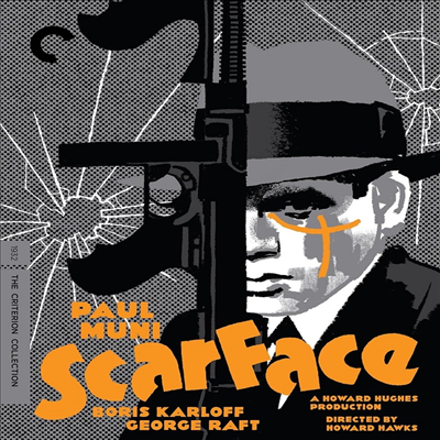 Scarface (The Criterion Collection) (ī̽) (1932)(ѱ۹ڸ)(4K Ultra HD + Blu-ray)