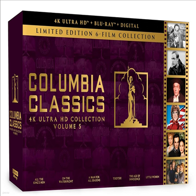 Columbia Classics 4K Ultra HD Collection Volume 5 (÷ ŬĽ 4K Ʈ HD ÷  5)(Boxset)(ѱ۹ڸ)(4K Ultra HD)