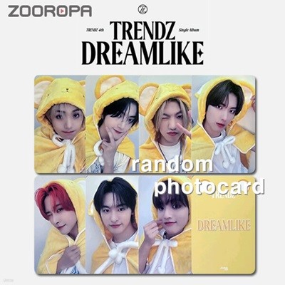 [새상품/BB 포토카드] 트렌드지 TRENDZ DREAMLIKE (정품/점프업이엔티)