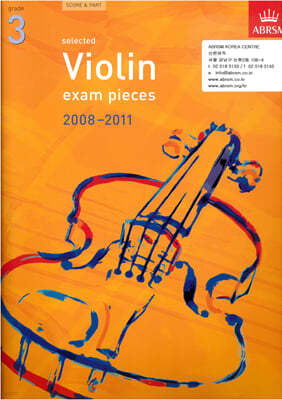 Violin Exam Pieces 2008-2011, ABRSM Grade 3