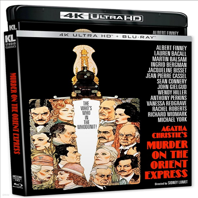 Murder on the Orient Express (50th Anniversary) (Ʈ Ư λ) (1974)(ѱ۹ڸ)(4K Ultra HD + Blu-ray)