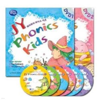 제이와이북스 JY Phonics Kids 파닉스 키즈 DVD