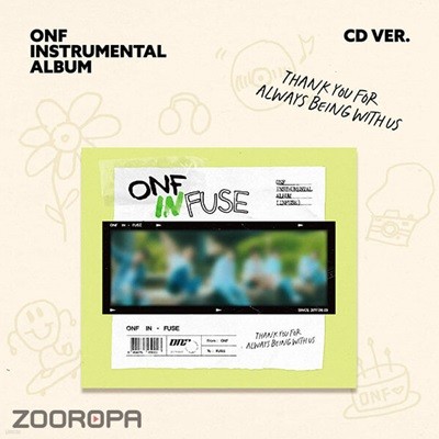 [̰] ¾ؿ ONF ONF INSTRUMENTAL INFUSE CD ALBUM