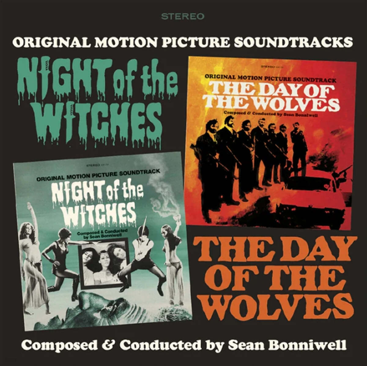 더 데이 오브 더 울버스 / 나이트 오브 더 위치스 영화음악 (The Day of the Wolves / Night of the Witches OST by Sean Bonniwell) 