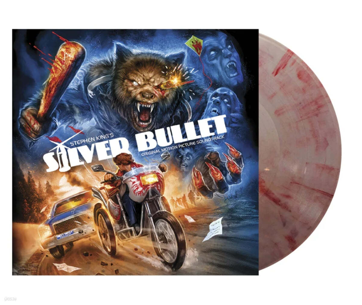 악마의 분신 영화음악 (Stephen King's Silver Bullet OST by Jay Chattaway) [실버 & 스칼렛 컬러 LP]