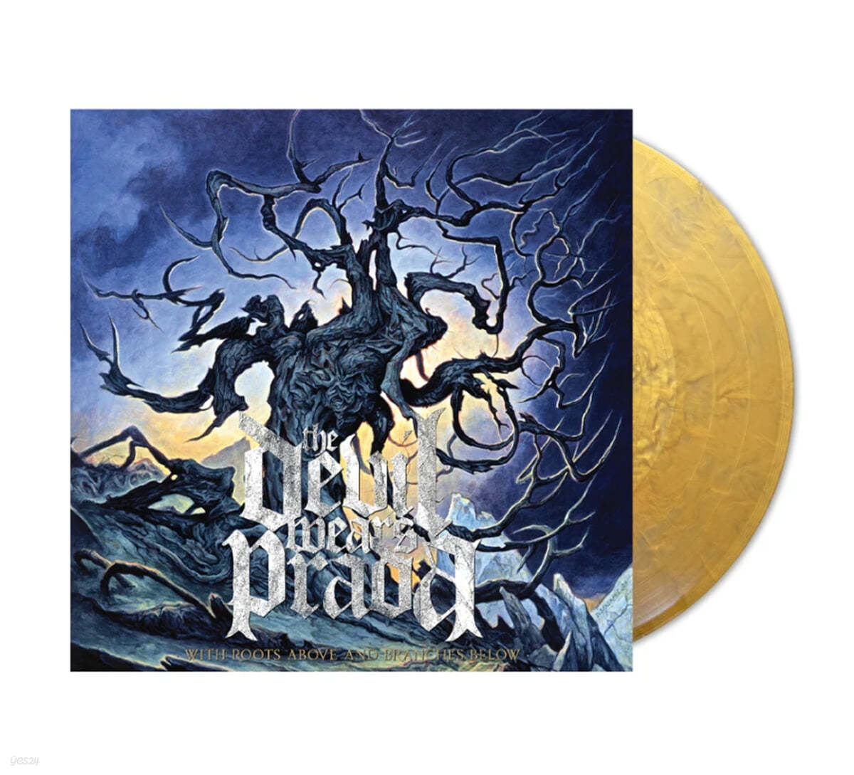 The Devil Wears Prada (데빌 웨어스 프라다) - With Roots Above and Branches Below [메탈릭 골드 컬러 LP]