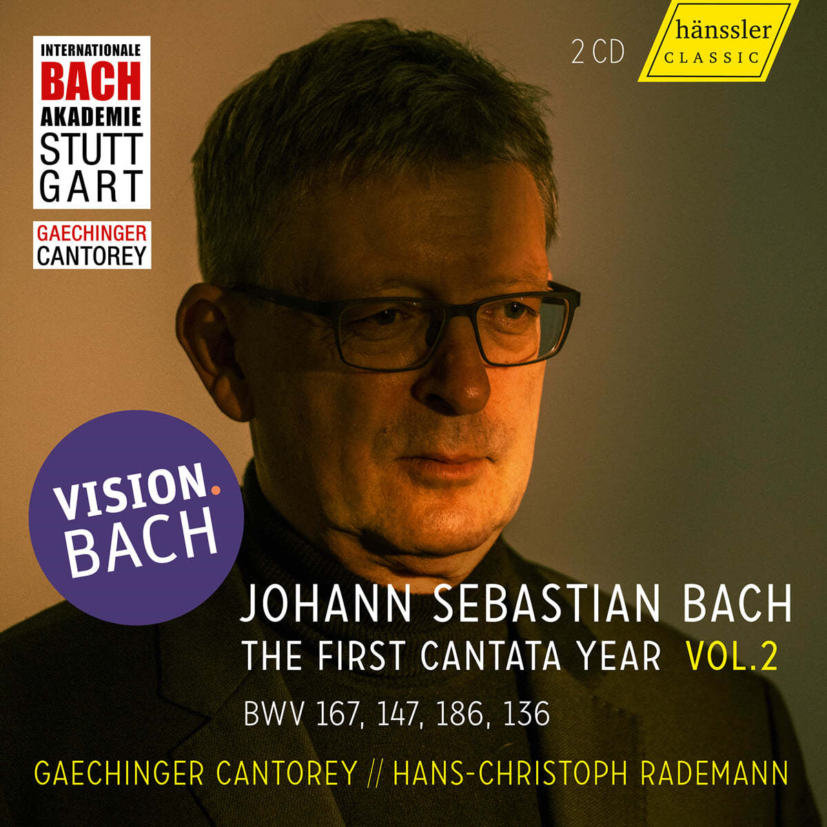 Hans-Christoph Rademann / Gaechinger Cantorey 바흐: 칸타타 에디션 2집 (Bach: The First Cantata Year Vol.2)