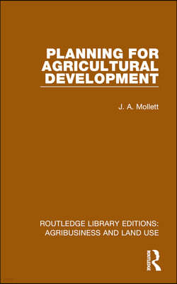 Planning for Agricultural Development