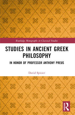 Studies in Ancient Greek Philosophy