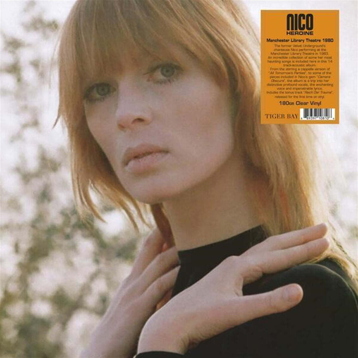 Nico - Heroine - Manchester Library Theatre 1980 [투명 컬러 LP]