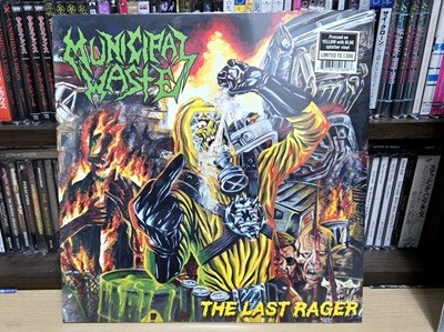 (미개봉 / 수입 한정반 / 컬러 바이닐 LP) Municipal Waste - The Last Rager