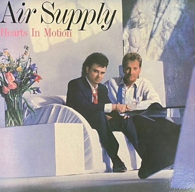 [LP] 에어 서플라이 - Air Supply - Hearts In Motion LP [서울-라이센스반]