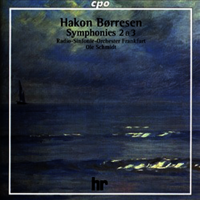 뵈레센 : 교향곡 2, 3번 (Borresen : Symphony No.2 Op.7, No.3 Op.21)(CD) - Ole Schmidt
