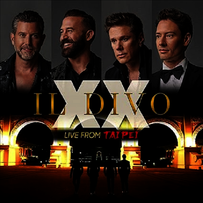 일 디보 - 타이페이 공연 실황 (Il Divo - XX Live From Taipei) (Digipack)(CD+Blu-ray) - Il Divo