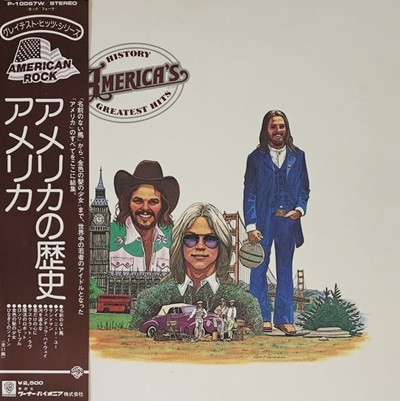 [LP] America - History · America's Greatest Hits  일본반