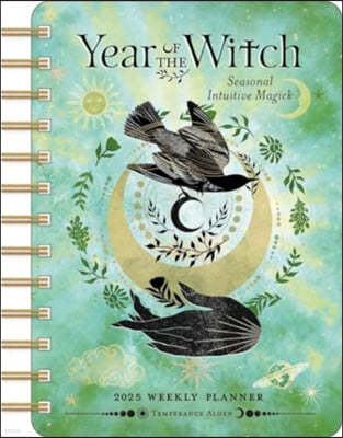 Year of the Witch 2025 Weekly Planner Calendar