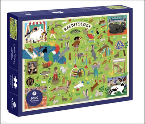 Rabbitology 1000 Piece Puzzle