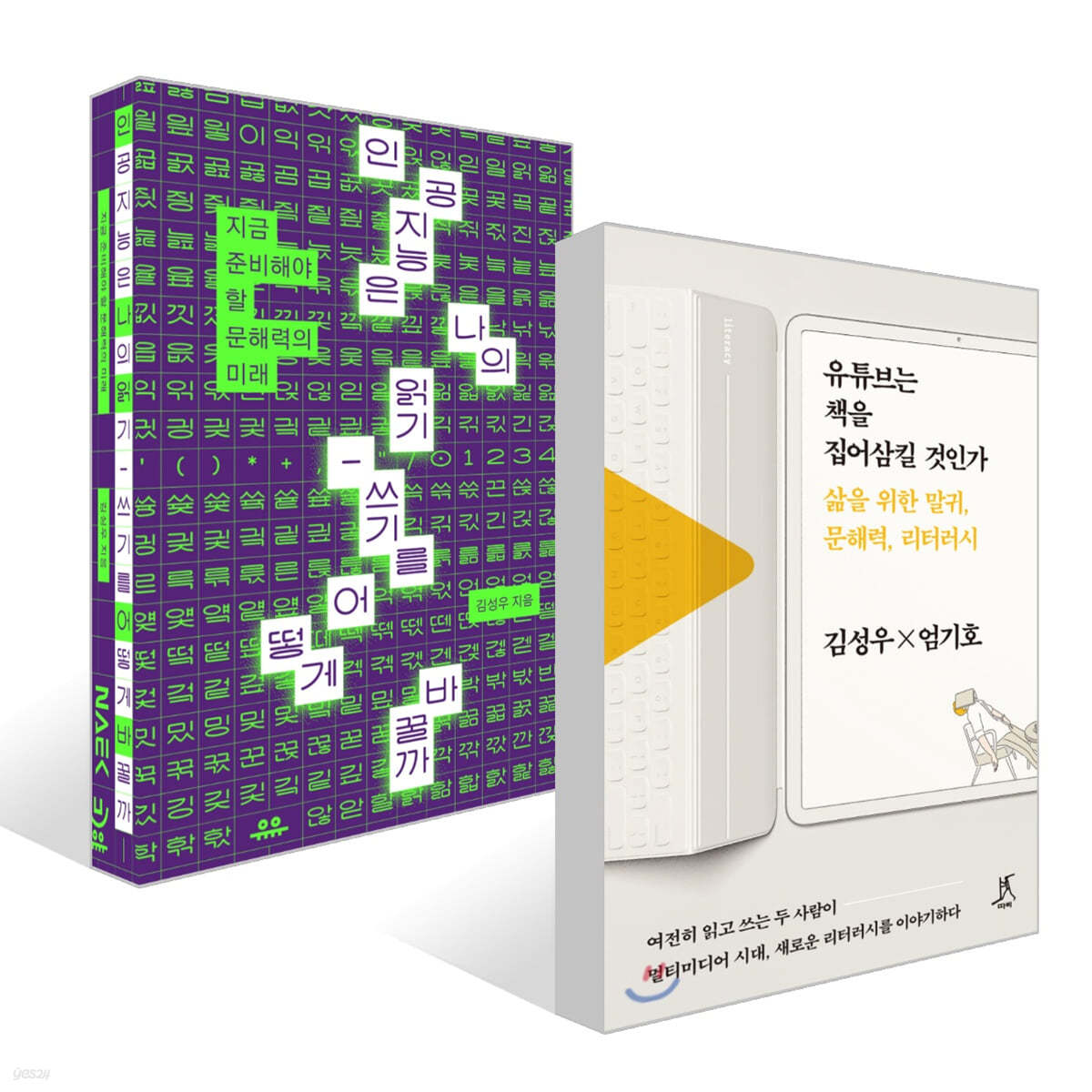 유튜브는 책을 집어삼킬 것인가 + 인공지능은 나의 읽기-쓰기를 어떻게 바꿀까 세트