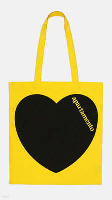 Apartamento Heart Tote Bag 아파르타멘토 하트 토트백 (Yellow)