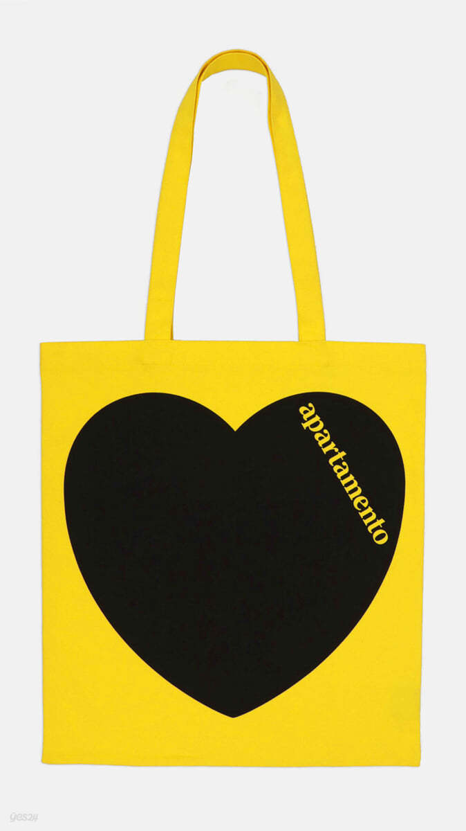 Apartamento Heart Tote Bag 아파르타멘토 하트 토트백 (Yellow)